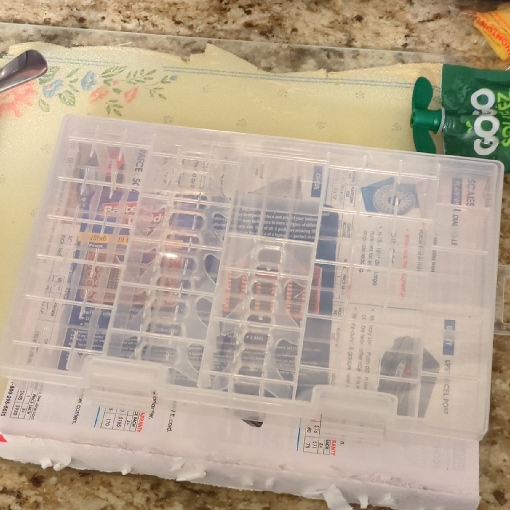 Clear Plastic Storage Organizer